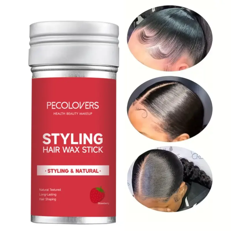 1PC Hair Wax Stick & Styling Wax for Smooth Wigs ,Slick Stick for Hair, Non-greasy Frizz Free Styling Hair Pomade Stick for Flyaways Edge & Frizz Hair, Flyaway Hair Tamer, Edge Control, Hair Care Products