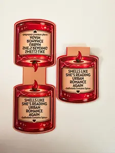 Spicy Reader Bookmark – Definitely Contains Spice 🌶️