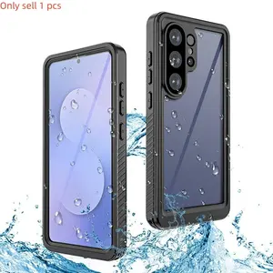 Waterproof Shockproof Protective Phone Case for Samsung Galaxy S26 Ultra, High Quality Transparent Dust Proof Cover, S26 Plus/s25 Ultra/s24 Ultra