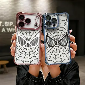 Spider-Gwen Phone Case & Silicone Screen Protector, Durable Shockproof Anti-Slip Protection Accessories for iPhone Series (17, 16 Pro Max, 15, 14 Plus, 13, 12, 11, XR, XS) & Galaxy S24 Plus, S23 Ultra