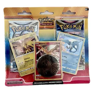 Enhanced 2pack or 3 pack blisters from the pokemon TCG