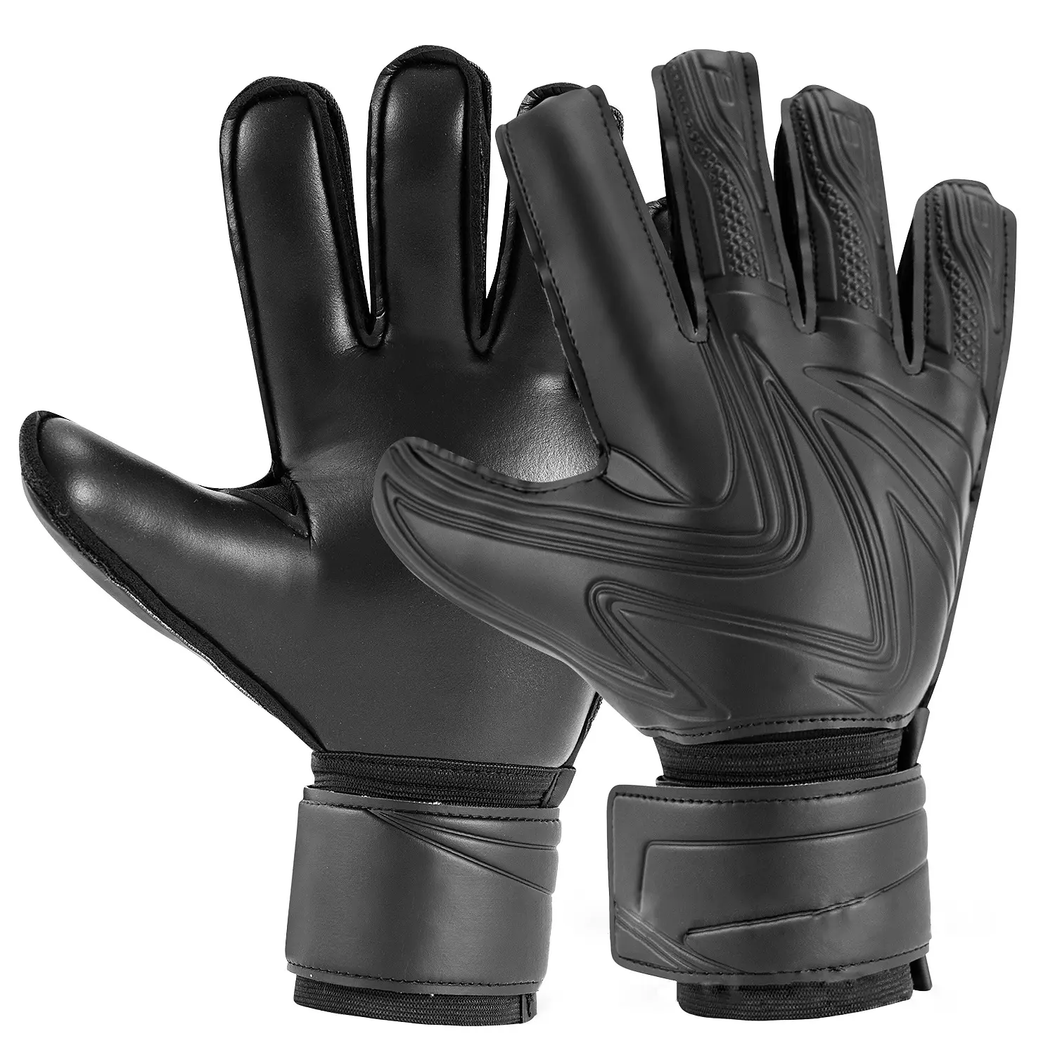 Professional Adult Goalkeeper Gloves with Finger Protection, Goalie Gloves, Anti-Slip Training Soccer Gloves, Durable Wear-Resistant Football Gloves, Soccer Training Equipment, Soccer Gear