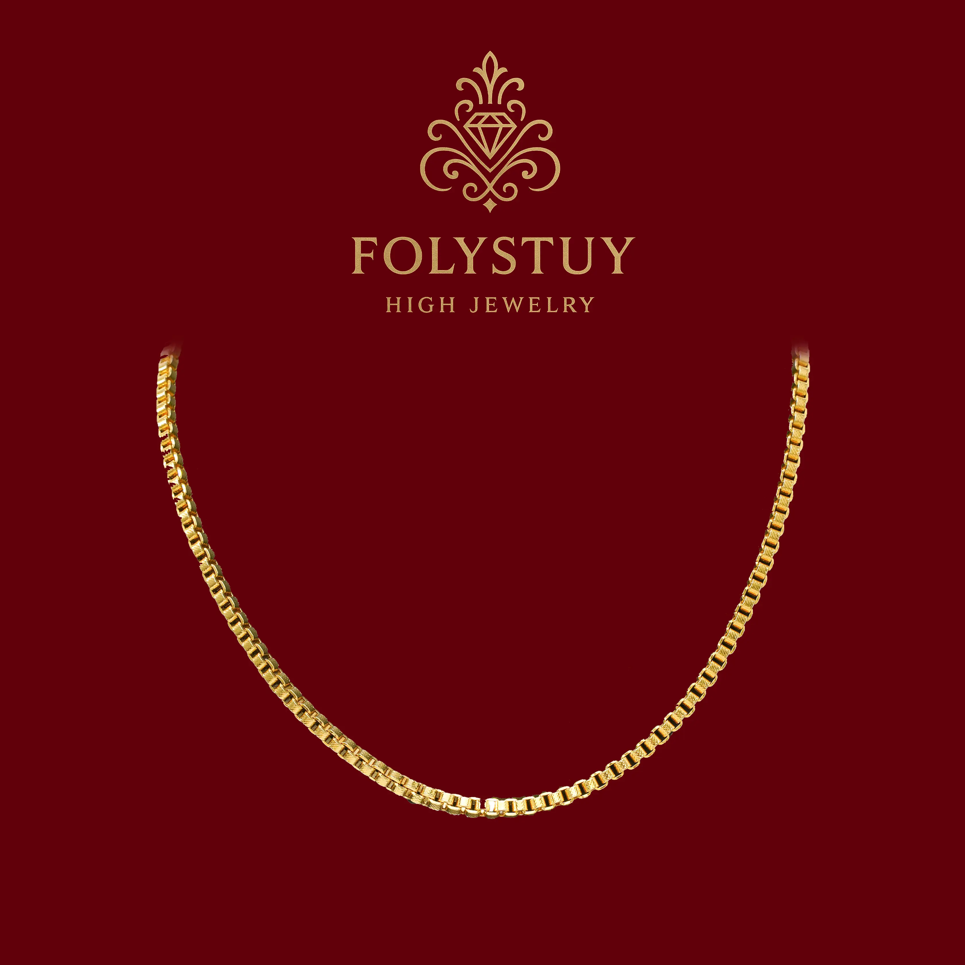 [4.2mm-23.62 in] [folystudy (Y59)] Necklace: Chain and chain exudes timeless elegance, for both men and women