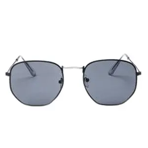 Black Polygon Sunglasses