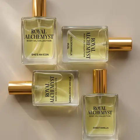 The Vanilla Body Oil Collection Bundle Travel Set (4)
