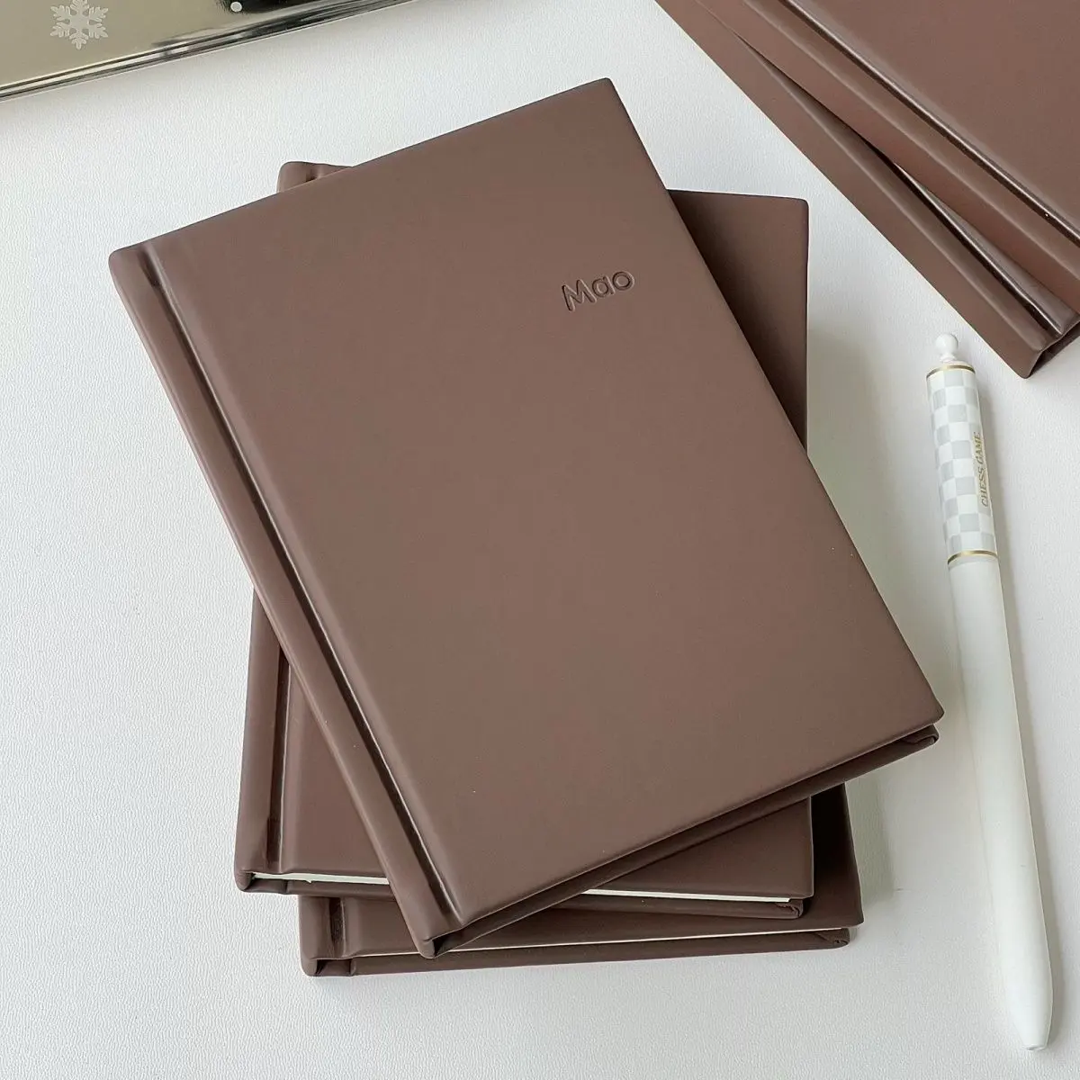 Mint raw chocolate a6 handbook simple ins girl heart student high value diary book notebook