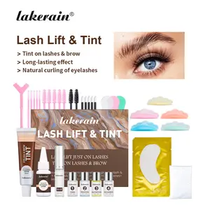 Lakerain 2-in-1 Eyelash and Brow Coloring Set - Waterproof Eyebrow and Eyelash Coloring Kit, featuring 3 colors, providing a long-lasting and natural result, Brow Tint