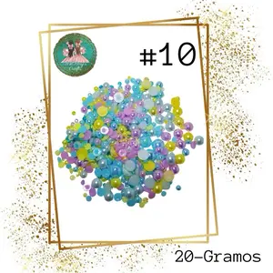 Whispers of Crafts Multicolor Pearl Beads 20 Grams Craft Supplies for Jewelry Making and DIY Projects