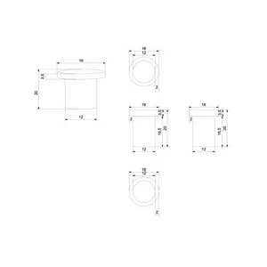 Trypillia Acacia Green Glass End Table