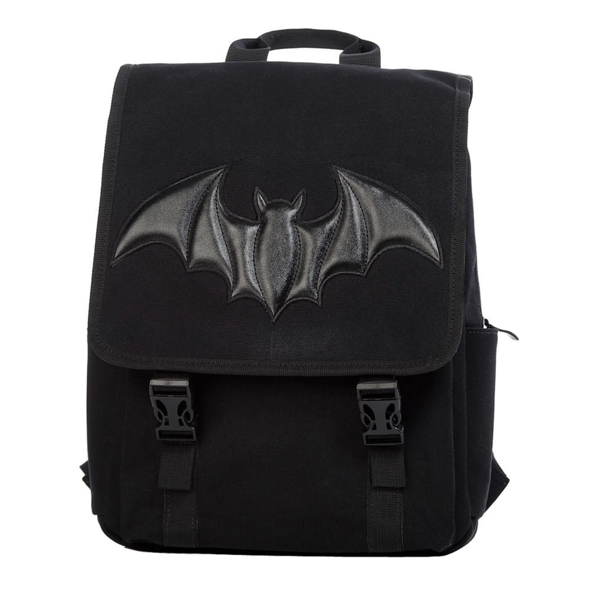 Black Canvas Bat Backpack
