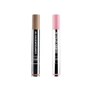Sculpt & Blush DUO: Contour & Cheek STAY-N DUO, All-day Wear, Buildable Pigment, Precise Applicator