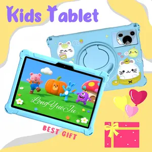 Latest Educational Learning Machine Toddler Tablet, Android 10.1 Large Screen, Iwawa Software, Smart Apps, Perfect Gift, Blue/