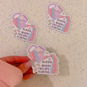 Scripture Magnets - Bloom Where You Are Planted Christian Magnets for Fridge - Bible Verse Car Magnet - Decor