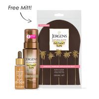 Light Bronze Mousse, Instant Sun Drops, Mitt
