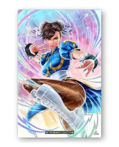Chun-Li Premium Foil Poster Print Street Fighter