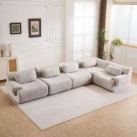 Light Grey - 4 Seater + 1 Corner (148.2")