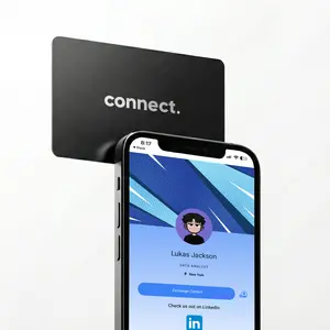 Connect Card - Metal Smart Business Card - Tap to Share NFC