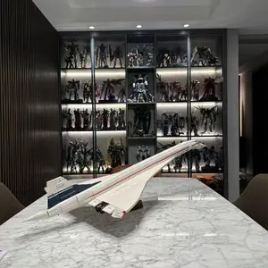 Big Size Concorde Aircraft Building Set 2083PCS Model Kit Airplane - Premium Aviation Collectible for Office/ Home