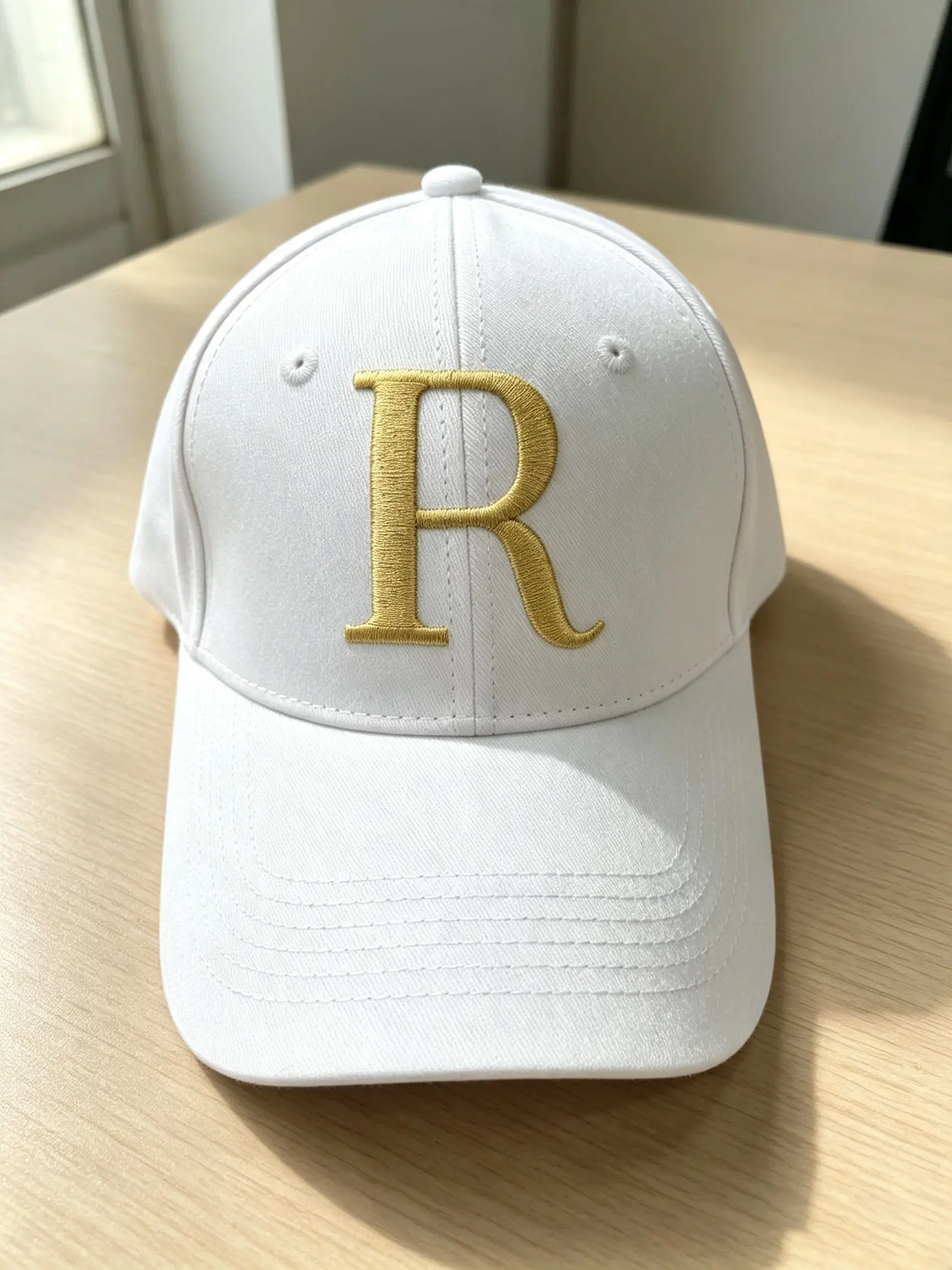 Unisex Wear Initial Letter Embroidery Adjustable Low Profile Baseball Hat for Men and Women, Vintage Trucker Cap