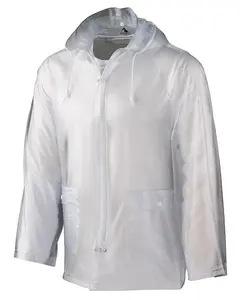 Augusta Sportswear Men's Clear Rain Jacket