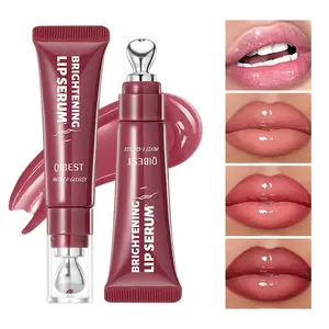 Hydrating Lip Balm Gloss, Moisturizing Lip Color, Plumping Lip Glaze, Natural Lip Honey, 4 Colors, Essential Lip Care