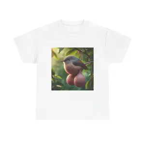100% Cotton Balls Bird Meme T-Shirt - Funny Bird With Balls Tee