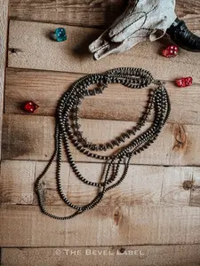 Western Pearl Multi-Layered Necklace