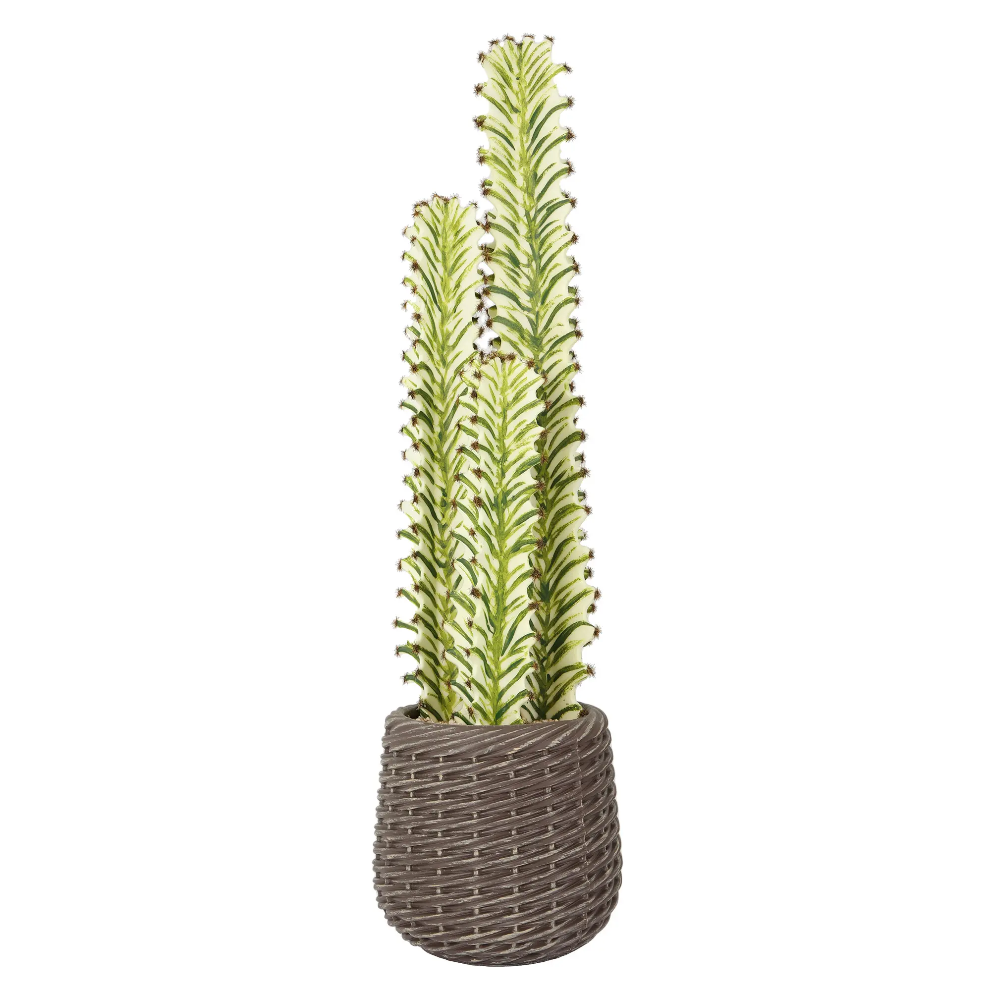 Brown Woven Planter