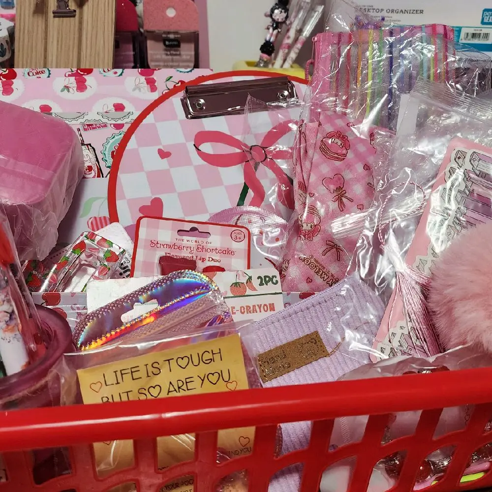 Cherrylicious Bookish Bundle, Office Stationery Supplies, A5 Size Travel Notebook, And extras