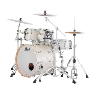 Pearl Session Studio Select Series 4-Piece Shell Pack with 24" Bass Drum - Nicotine White Marine Pearl (STS924XSP/C405)
