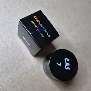 C.A.S Waterproof Eyebrow Pomade Cream - 1.00 oz/34.5g, Defined & Long-Lasting Brows, 6 Colors Available, Ideal for Waterproof Makeup