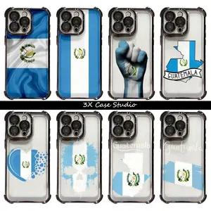 Guatemala Flag Phone Case For iPhone 17 16 15 14 13 12 Pro Max Plus Anti Fall Birthday And Holiday Gifts Case Cover