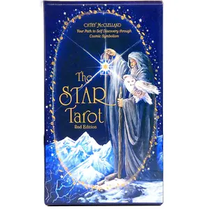78 Cards The Star Tarot Deck Divination Tarot Cards Game for Family Party Game Tarot Divination Tools Tarot Card Decks Card Games