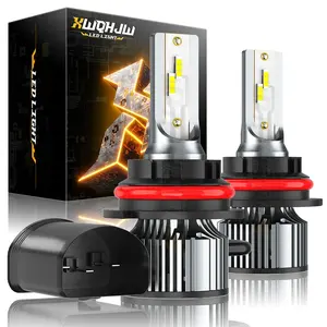 Compatible with Nissan Frontier 1998-2000 6000K 2PC 9004 LED Headlight High/Low Beam Bulbs