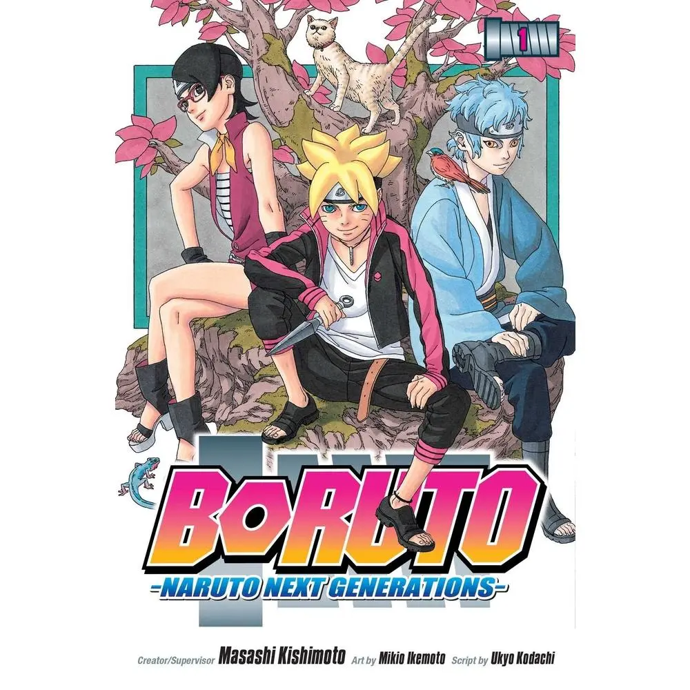 USED Book - Boruto: Naruto Next Generations, Vol. 1: Uzumaki Boruto!! by Kishimoto, Masashi (Paperback) - english