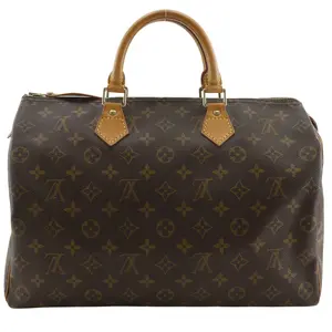 Pre-owned Louis Vuitton Canvas Shoulder Bags Speedy35 Monogram Handbag