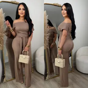Janelle Jumpsuit (Mocha)