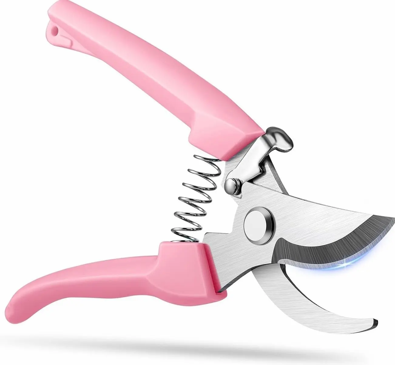 Flower Scissors, Premium Flower Cutter, Pruning Shears for Gardening-Pink | Sharp Handheld Garden Scissors, High Stainless Steel Garden Shears, 1-inch Cut Capacity, Ergonomic Handle, for Plants
