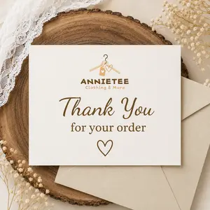 Thank You  For Your Purchase - Voucher For Returning Customer - Thank You From AnnieTee Clothing