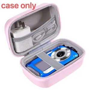 Digital Camera Storage Bag, Photography Camera Accessories, Portable, Shock Resistant Digital Camera Protective Case with Anti-Theft Buckle, Suitable for CAMKORY, Canon PowerShot ELPH 180 190, Sony DSCW800 DSCW830