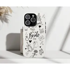 In my Bride Era Phone Case Cute Bridal Shower Gift for Bride to be accessory Suitable for IPhone17 11 12 13 14 15 16 Pro Max Air Plus