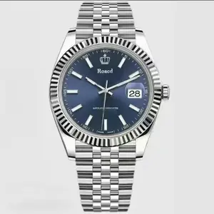 Men'S Datejust Watch Fashion Business Calendar Stainless Steel Bracelet Automatic Mechanical