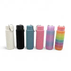 Tiny Tamer Lip Balm Holder Keychain for ADHD, Anxiety & Sensory Relief - Spiky Textured Design for Pain Stimulation Management