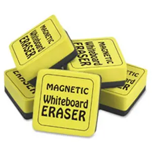 The Pencil Grip  Magnetic Whiteboard Eraser Class Pack- Yellow - 24 Per Pack