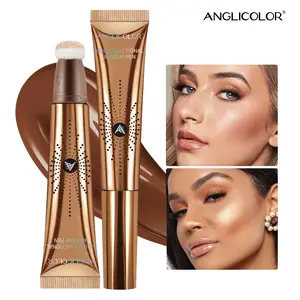 Anglicolor makeup face liquid concealer highlighter repair liquid matte long-lasting waterproof brightening liquid Bronzer Cosmetic