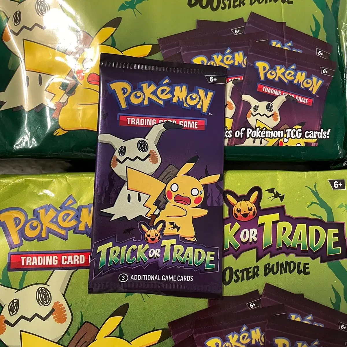TCG Trick or Trade booster pack one pull