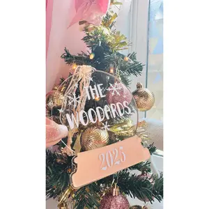 Snow Globe Family Ornament