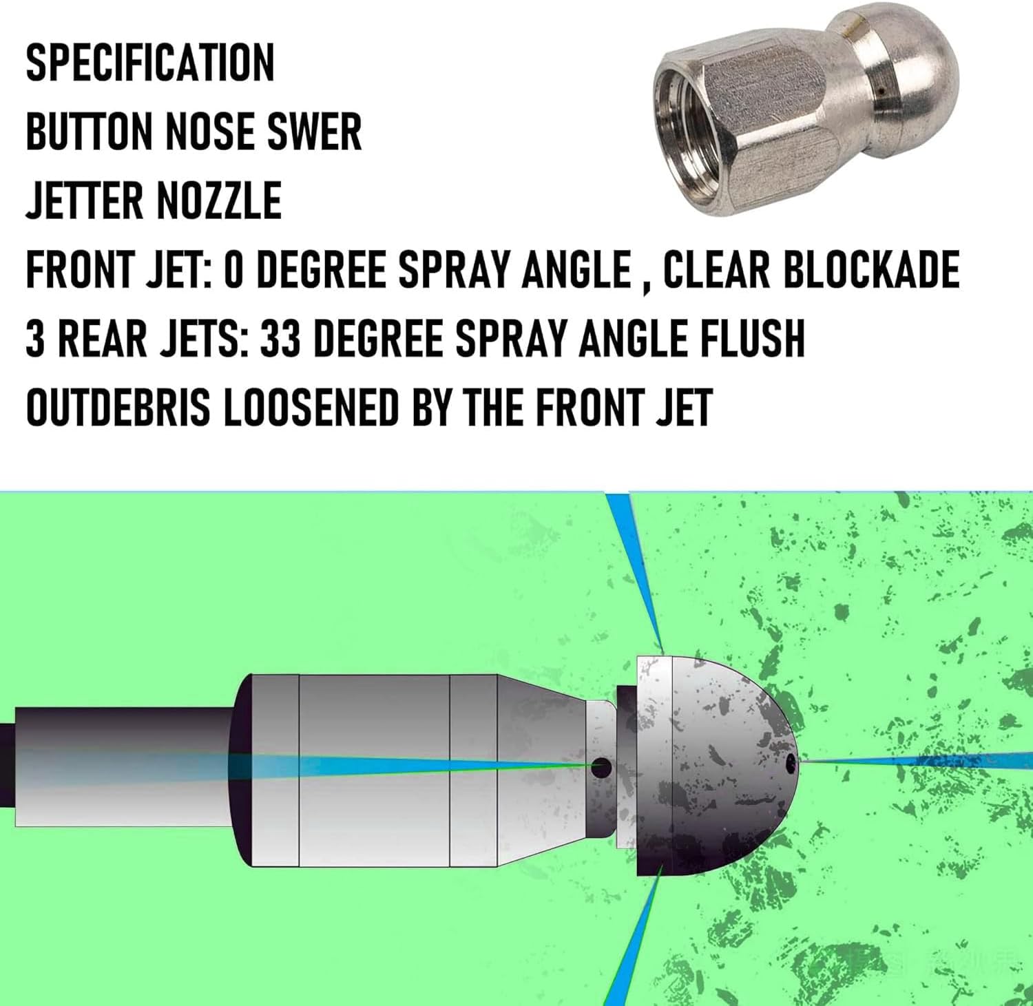 Hourleey Pressure Washer Hose 50/100 FT, 3600 PSI Flexible Kink Resistant Power Washer Hose Replacement, 1/4" Quick Connect Pressure Hose Extension, Green Hourleey Pressure Washer Hose 50/100 FT, 3600 PSI Flexible Kink Resistant Power Washer Hose Replacement, 1/4" Quick Connect Pressure Hose Extension, Green
