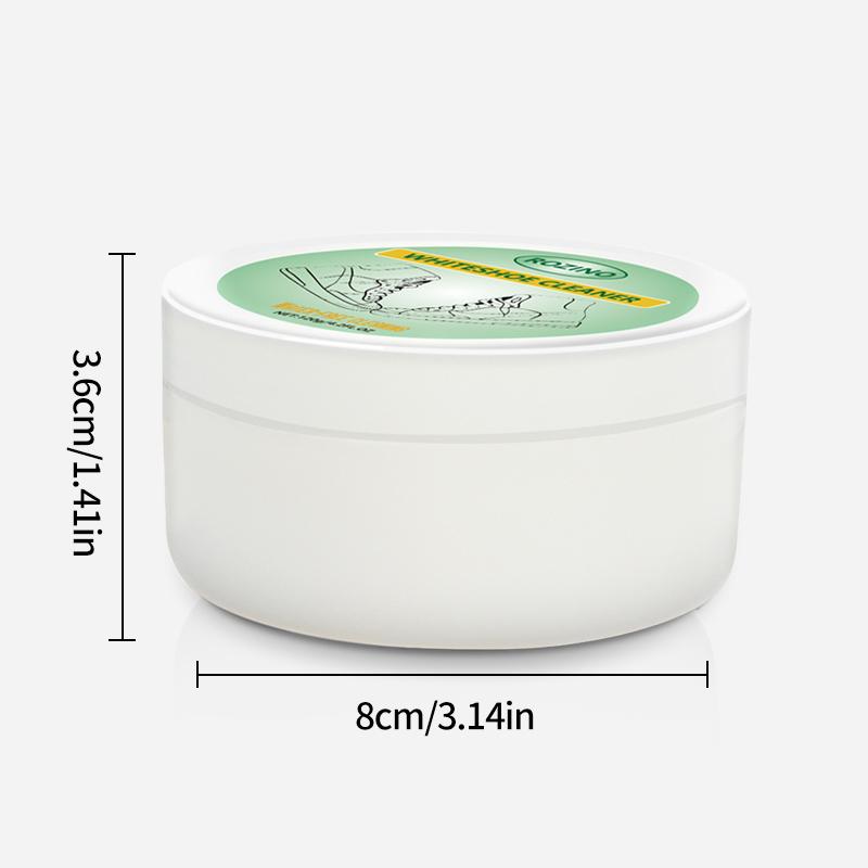 ROZINO White Shoe Cleaner Multi-purpose leather cleaner for the protection of leather products and other areas that need cleaning. Footwear Bedroom Walking Knee One Boxed Set [New Experience]