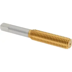 Hertel Thread Forming Tap: Metric, Bottoming, High-Speed Steel, Titanium Nitride Coated 1-21/32" Thread Length, 3.3750" OAL, D11 K010463AS25